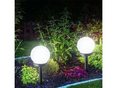 Szykowna lampa solarna w kształcie kuli 3 sztuki - Miniaturka zdjęcia nr 10