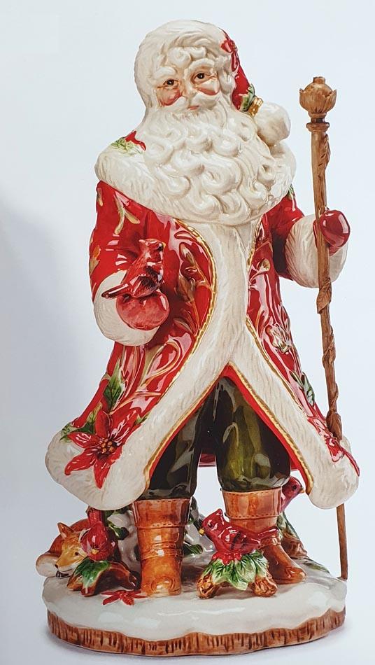 Figura świąteczna kolekcjonerska Święty Mikołaj (48 cm) Lamart nr. 2