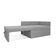 Sofa rozkładana dziecięca Viluś 108x81x78 cm narożnik jednoosobowy do pokoju z funkcją spania i przechowywania dla dzieci szary - Miniaturka zdjęcia nr 17