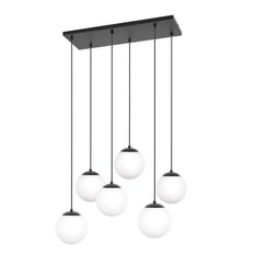 Lampa wisząca K-4748 CAMINA 60x100x20 cm do salonu lub pokoju czarny/biały matowy - Miniaturka zdjęcia nr 1