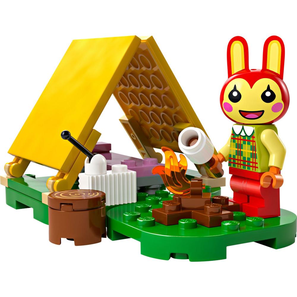 Zestaw lego animal crossing zabawy na świeżym powietrzu bunnie 77047 dla dziecka nr. 5