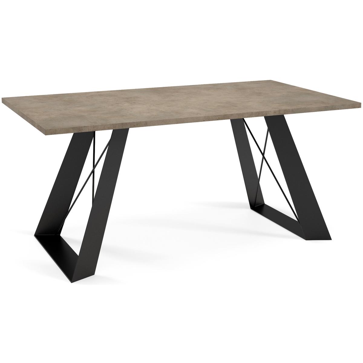 Stolik kawowy 110x60x50 cm vitale dark grey chicago concrete  do salonu