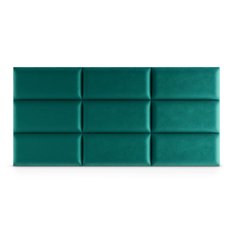 Panele tapicerowane 60x30 cm na ścianę magic velvet turksuowy - Miniaturka zdjęcia nr 4