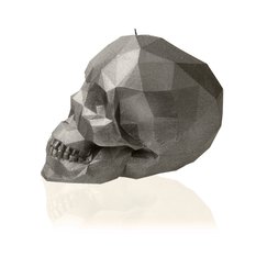 Świeca Skull Low-Poly Brass Big - Miniaturka zdjęcia nr 3