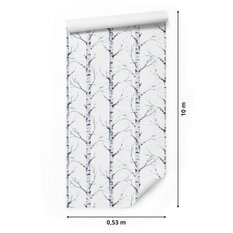 Tapeta Ścienna Delikatne Brzozy DRZEWA Natura Las 53x1000  - Miniaturka zdjęcia nr 2