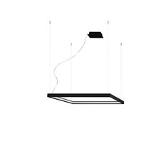 Żyrandol NELYA M 150x80x80 cm LED 4000K lampa loft wisząca do salony czarny - Miniaturka zdjęcia nr 1