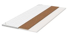 Materac nawierzchniowy 80x200 cm KOKOS PUR 6 cm H3/H4  - Miniaturka zdjęcia nr 1