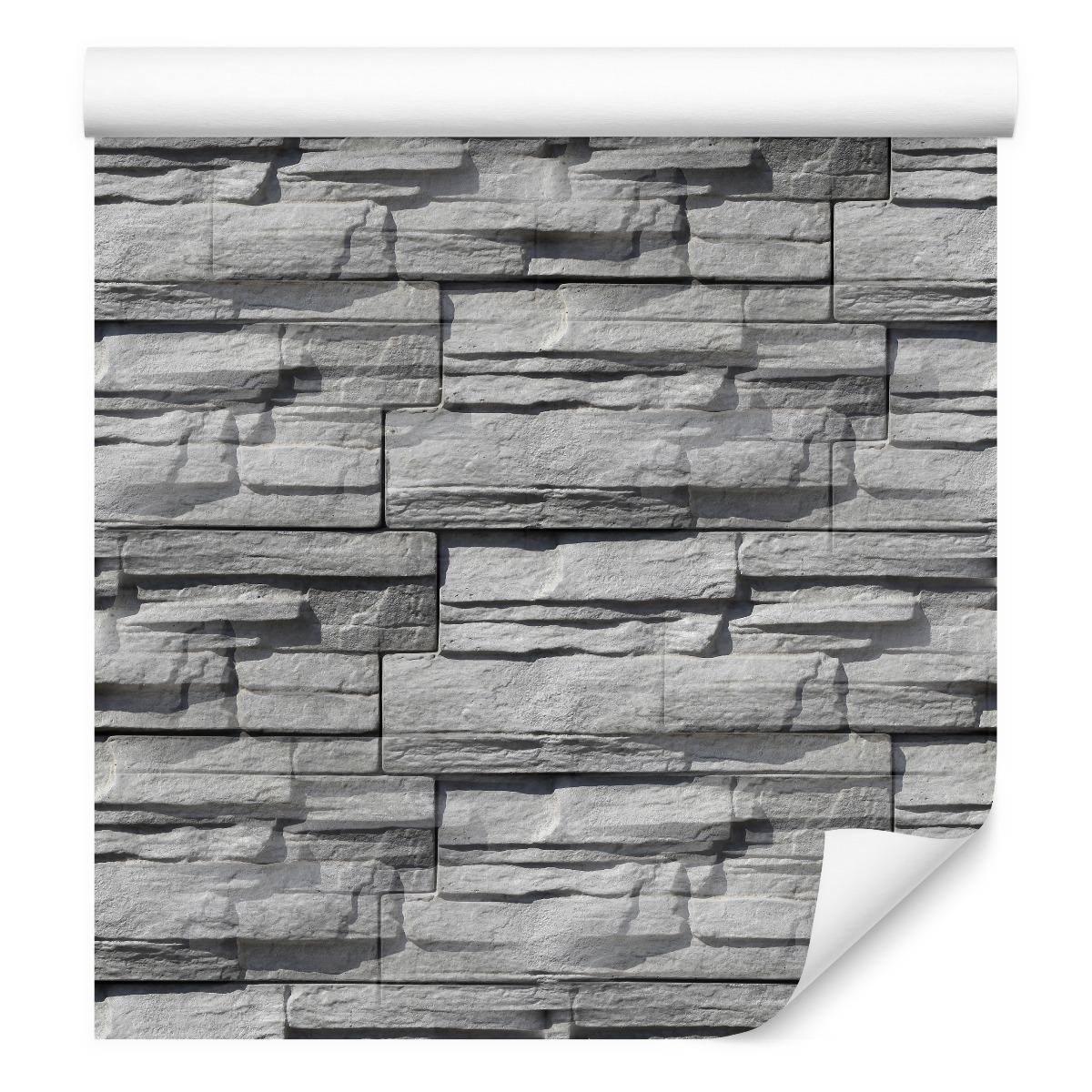 Tapeta KAMIEŃ Łupek Do Sypialni CEGŁA 53x300 Dekoracja z Modnym Efektem 3D nr. 2