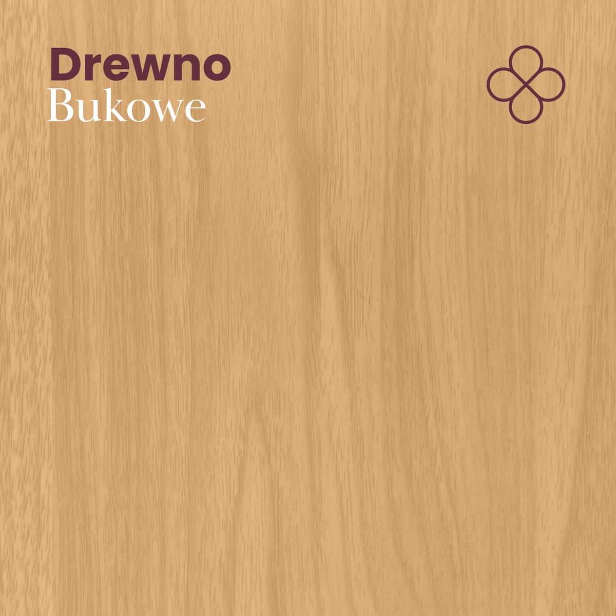 Krzesło bukowe Villa14 79x56x48 cm drewniane zaokrąglone do salonu w kolorze dąb naturalny z czarnym welwetowym siedziskiem nr. 6