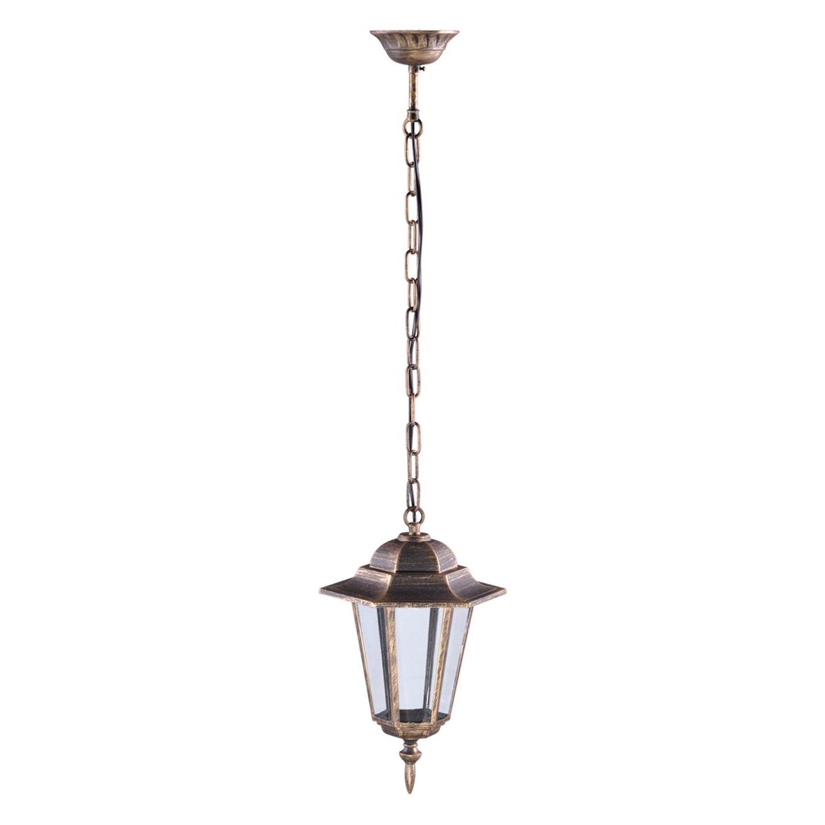 Lampa ogrodowa wisząca K-5009H / STANDARD 20x84x30 cm do ogrodu czarny/złoty nr. 1