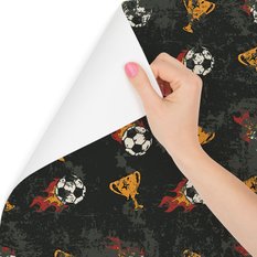 Tapeta ścienna do pokoju chłopca, piłka nożna  - Miniaturka zdjęcia nr 1