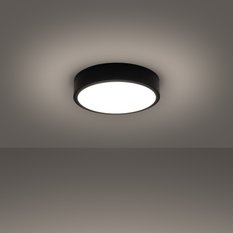 Plafon ONYX 30 czarny LED 3000K 6x30x30cm nowoczesna lampa do salonu - Miniaturka zdjęcia nr 3