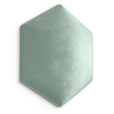 Panele tapicerowane 35x40 na ścianę hexagon miętowy - Miniaturka zdjęcia nr 1
