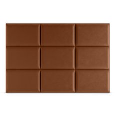 Panele tapicerowane 50x30 cm na ścianę prostokąt miodowy - Miniaturka zdjęcia nr 4