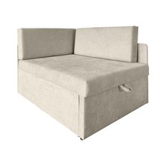 Narożnik Viluś 108x81x78 cm sofa jednoosobowa do pokoju salonu z funkcją spania i przechowywania dla dzieci beżowy - Miniaturka zdjęcia nr 5
