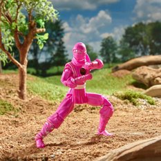 Figurka POWER RANGERS różowy ranger mighty morphin ninja dla dziecka  - Miniaturka zdjęcia nr 10