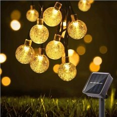 Girlanda ogrodowa 9m lampki ledowe solarne do ogrodu  - Miniaturka zdjęcia nr 2
