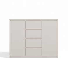 Komoda Malwa 97x120x40 cm do salonu sypialni kaszmir beż - Miniaturka zdjęcia nr 13