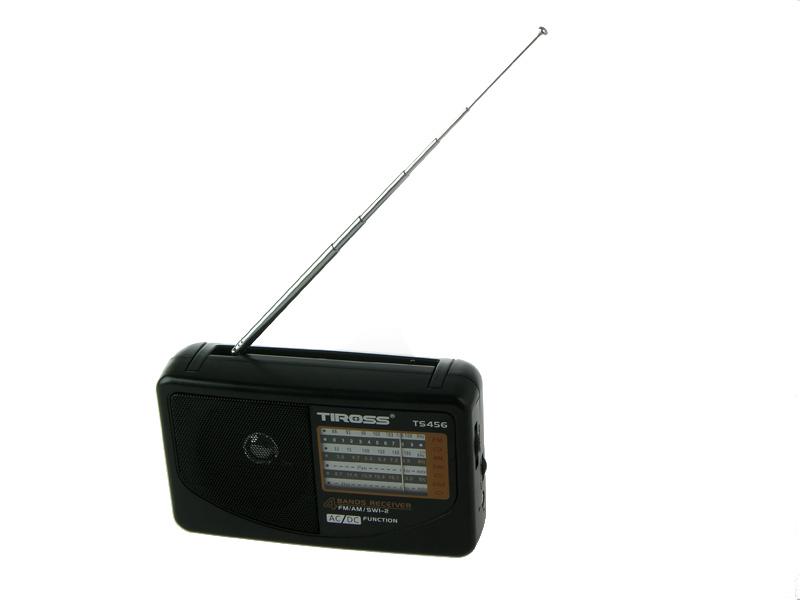 Radio przenośne 19,5 x 11,5 x 6 cm  FM AM  czarne nr. 5