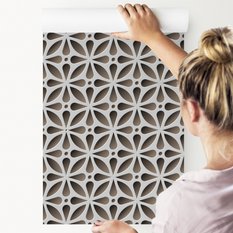 Tapeta przestrzenna, efekt 3d, optyczna, do salonu  - Miniaturka zdjęcia nr 4