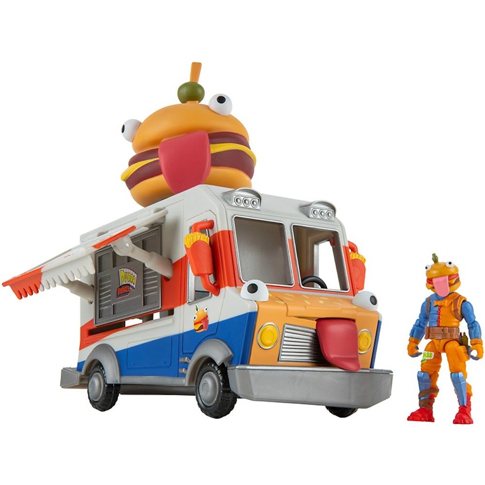 POJAZD DURRR BURGER + FIGURKA BEEF BOSS FORTNITE LEGENDARY MICRO SERIES  nr. 2