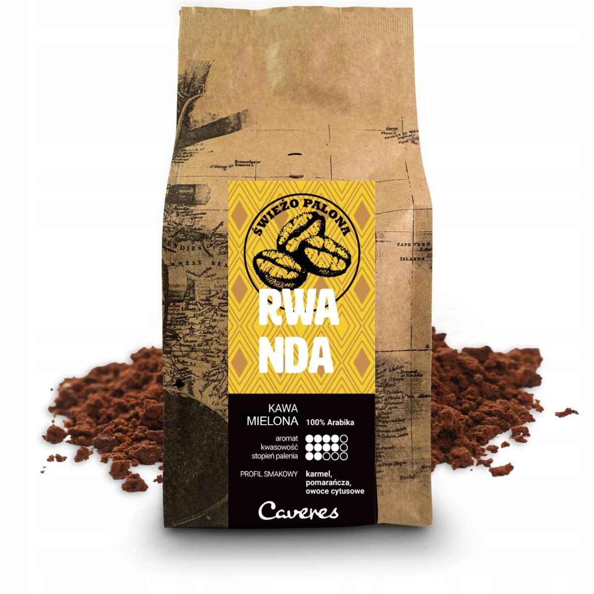 Caveres RWANDA Kawa mielona 250G nr. 1