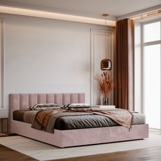 Panele tapicerowane  80x20 cm na ścianę prostokąt różowy - Miniaturka zdjęcia nr 5