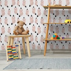 Tapeta Dla Dziecka Lisie Księżniczki ZWIERZĄTKA 53x1000  - Miniaturka zdjęcia nr 7