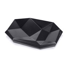 Patera Low-Poly Black Metallic Poli - Miniaturka zdjęcia nr 3