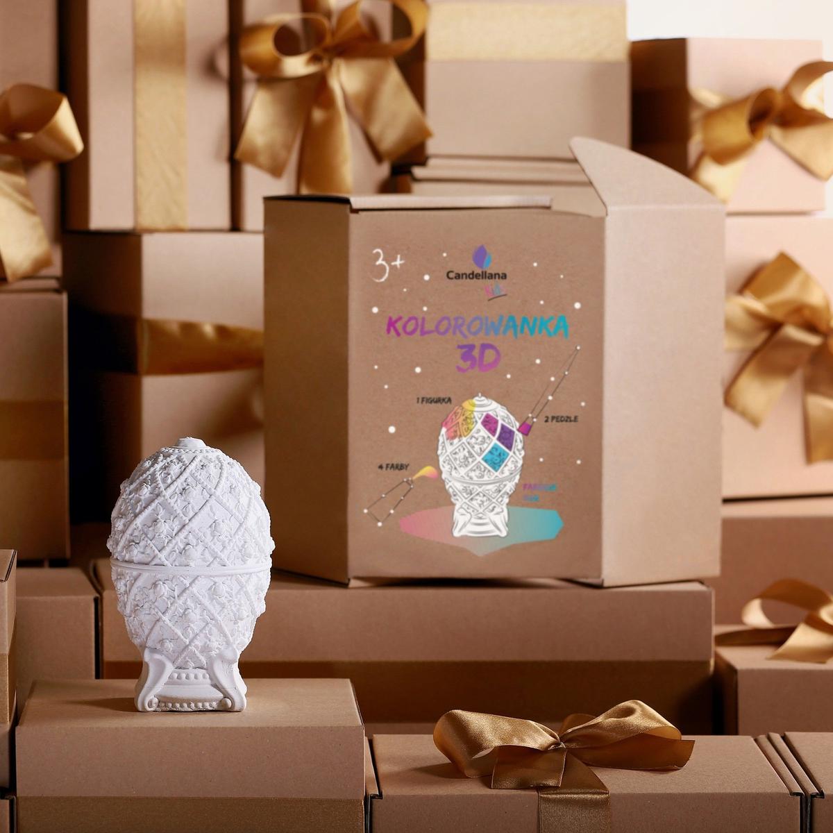Kolorowanka 3D Faberge Egg nr. 3