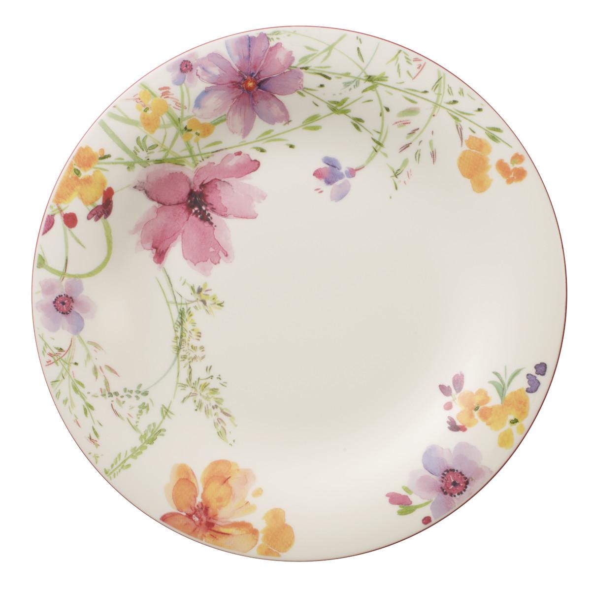 Talerz obiadowy 27 cm Mariefleur Basic Villeroy & Boch biały ze wzorem do jadalni nr. 1