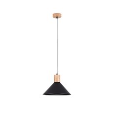 Lampa wisząca JAGA czarna 120x30x30cm nowoczesna E27 do salonu - Miniaturka zdjęcia nr 1