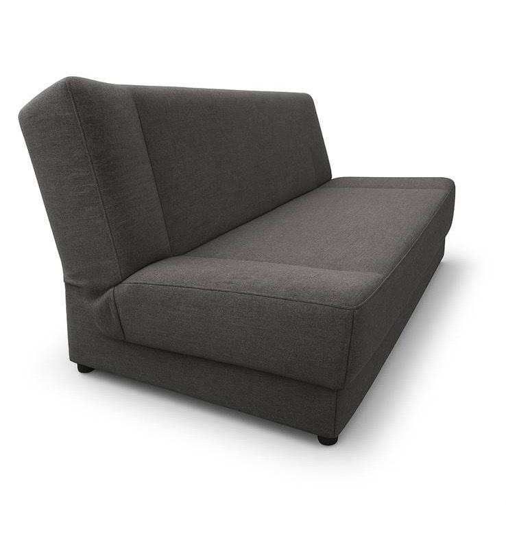Wersalka DUO 188x85x90 cm kanapa rozkładana z funkcją spania i pojemnikiem ciemnoszara nr. 3