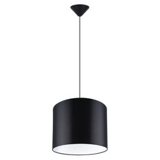 Lampa wisząca NOVA 30 czarna 88x30x30cm nowoczesna E27 do salonu - Miniaturka zdjęcia nr 1