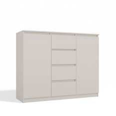 Komoda Malwa 97x120x40 cm do salonu sypialni kaszmir beż - Miniaturka zdjęcia nr 15