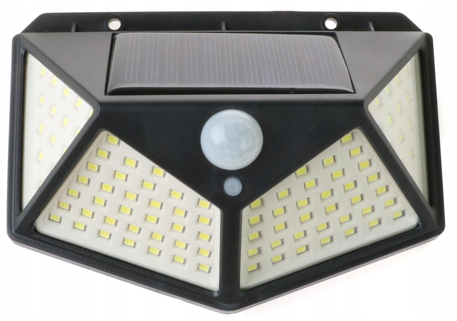 Lampa solarna LED 13,5 cm z czujnikiem zmierzchu i ruchu do ogródka nr. 2