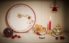 Talerz sałatkowy 21,5 cm Winter Bakery Delight Villeroy & Boch kolorowy do jadalni - Miniaturka zdjęcia nr 2