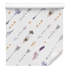 Tapeta Ścienna Indiańskie STRZAŁY Styl Boho Kwiaty  - Miniaturka zdjęcia nr 4
