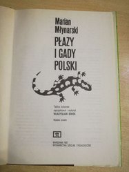 Książka Płazy i gady polski -Atlas . - Miniaturka zdjęcia nr 2