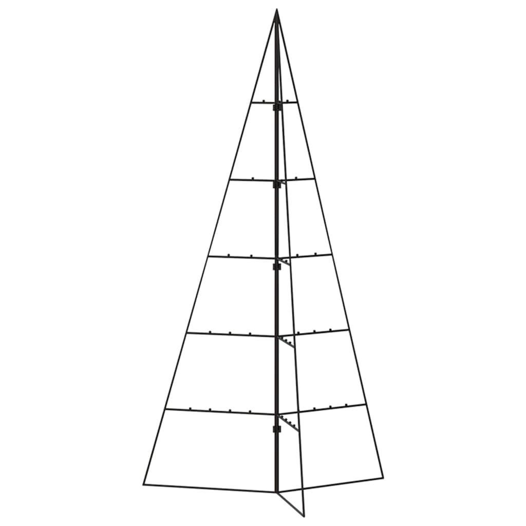  Metalowa choinka świąteczna, do ozdobienia, czarna, 100 cm nr. 4