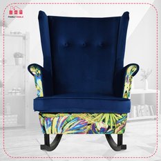 Fotel uszak bujany Ari Print Duo Family Meble - Miniaturka zdjęcia nr 3