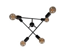 Lampa sufitowa K-4754 CAMARA 50x50x50 cm do salonu lub pokoju czarny - Miniaturka zdjęcia nr 5