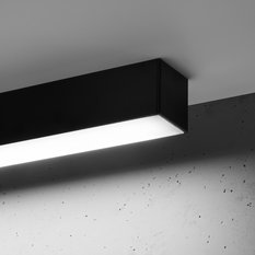 Plafon PINNE 67 czarny 4000K 6x6x67cm nowoczesna lampa LED do salonu - Miniaturka zdjęcia nr 5