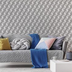 Tapeta Ścienna GEOMETRYCZNE Czarno-Białe Sześciany 53x1000  - Miniaturka zdjęcia nr 7