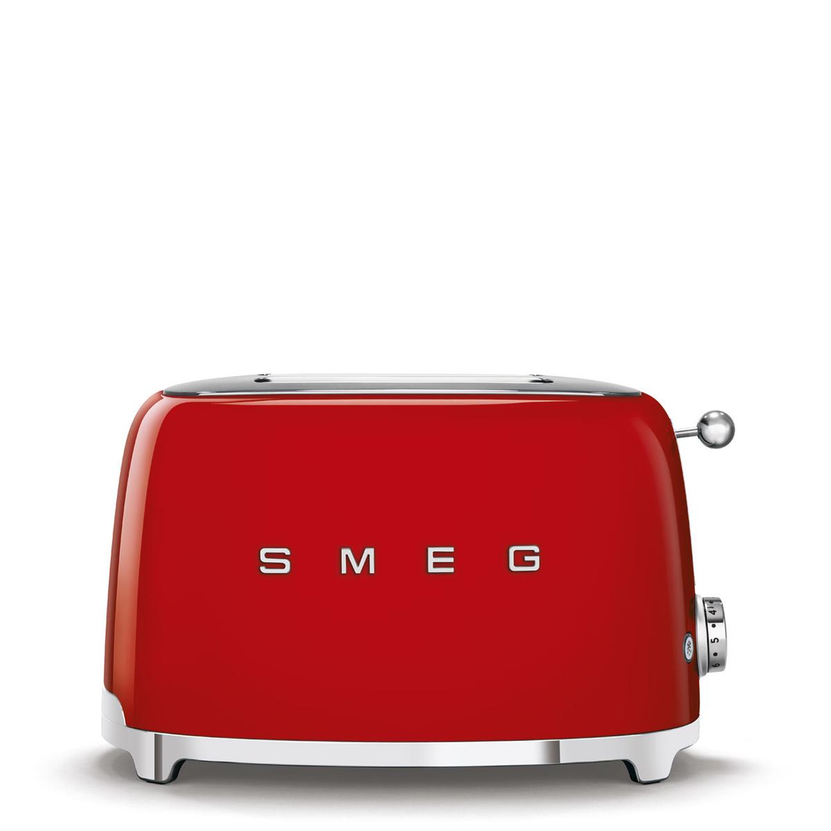 Toster SMEG 50's Style 31x19,5x198 cm na 2 kromki czerwony do kuchni nr. 1