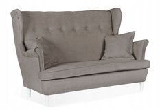 Zestaw wypoczynkowy mebli ARI 149x104x92 cm uszak sofa fotele pufy do salonu Enjoy beżowy - Miniaturka zdjęcia nr 2