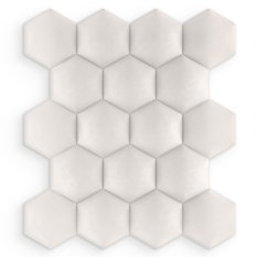 Panele tapicerowane 26x30 na ścianę hexagon kremowy - Miniaturka zdjęcia nr 6