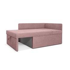 Narożnik dziecięcy Viluś 108x81x78 cm sofa jednoosobowa do pokoju salonu z funkcją spania i przechowywania dla dzieci różowy - Miniaturka zdjęcia nr 9
