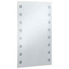 Lustro 60x100 cm do sypialni łazienki ścienne z LED szkło - Miniaturka zdjęcia nr 1