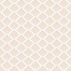 Tapeta Do Salonu ORNAMENTY Muszle Modny Wzór Dekor  - Miniaturka zdjęcia nr 5